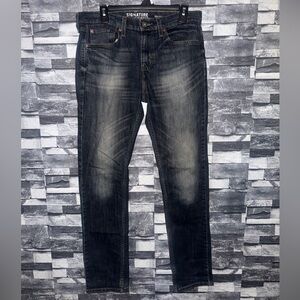 Men’s Signature by Levi Strauss Black Skinny Jeans size 32x32